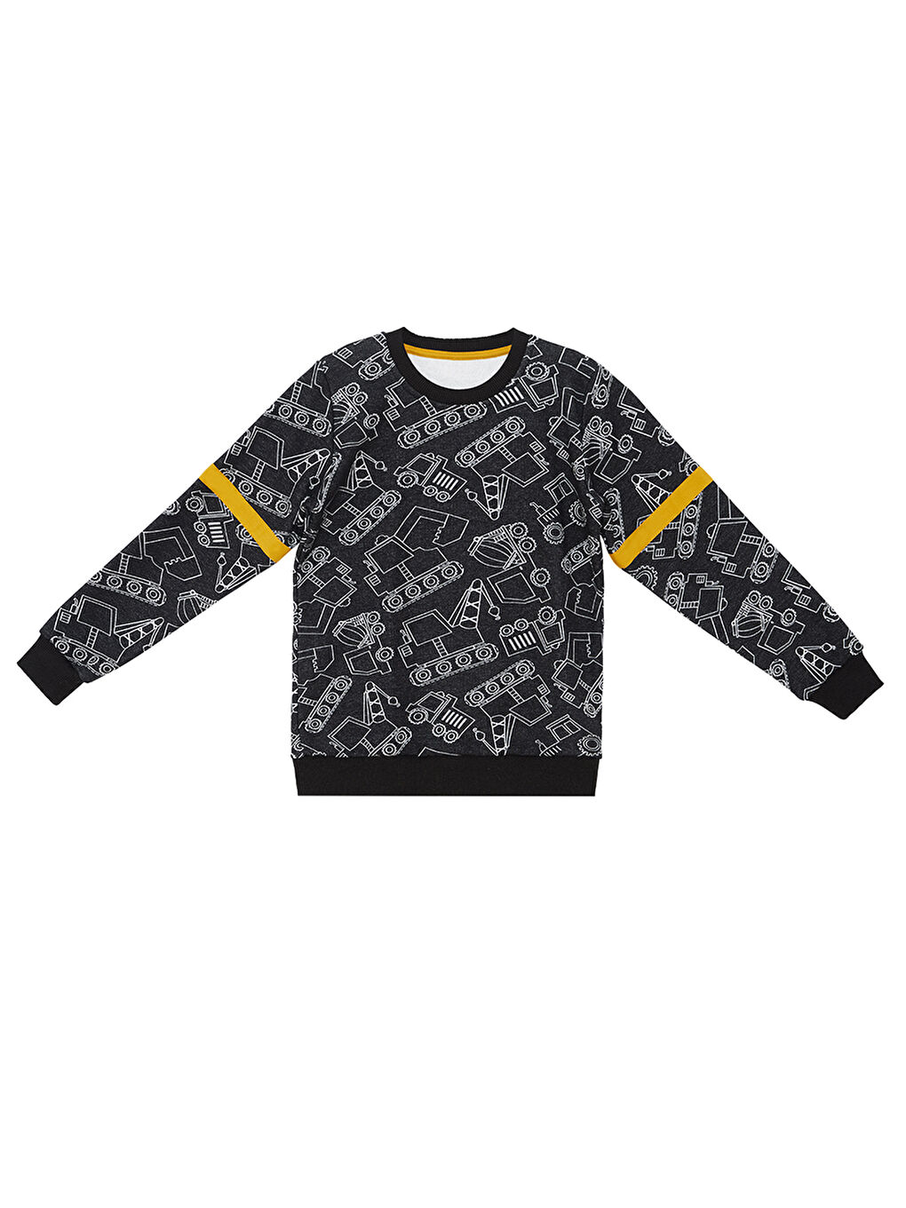 Arabalar Erkek Çocuk Siyah Eşofman Takım-4