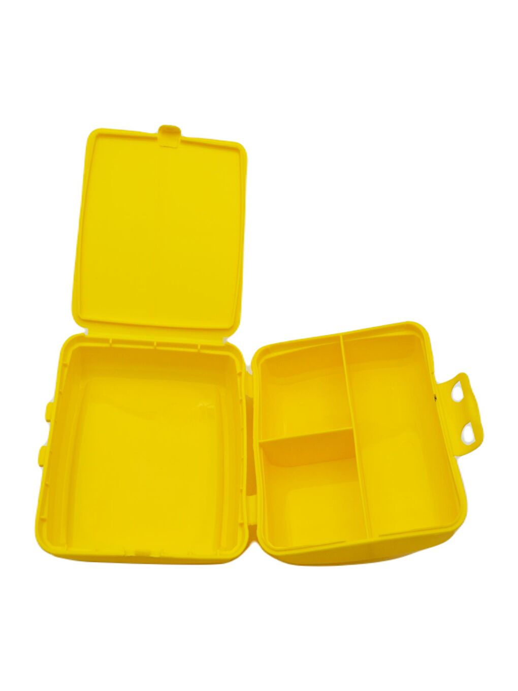 Sarı Kilitli 4 Bölmeli Beslenme Kutusu Kod:1398-1