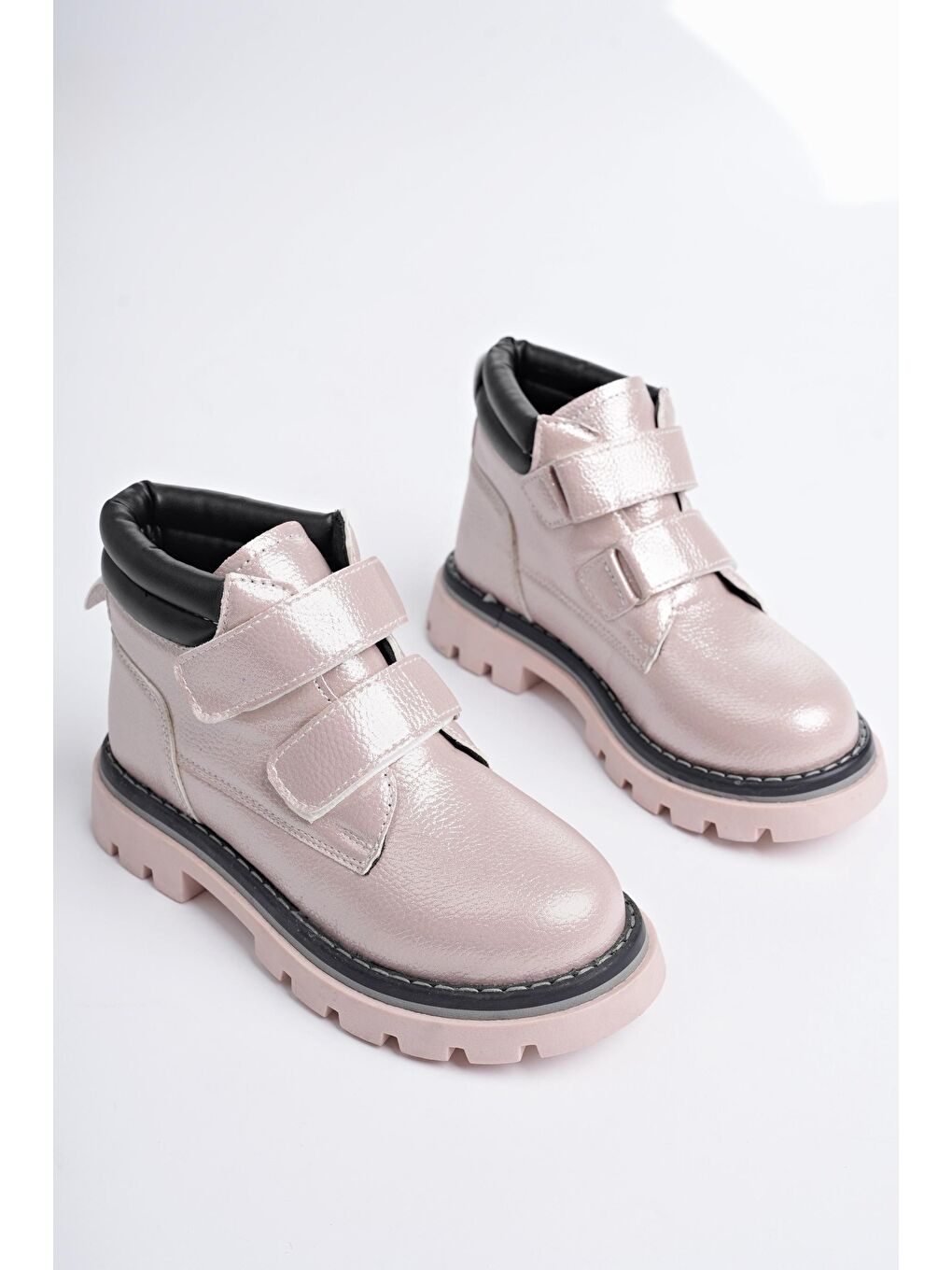 Pembe GADGET Çocuk Unisex Rahat Kalıp Soğuğa Dayanıklı Cırtlı Bot-3