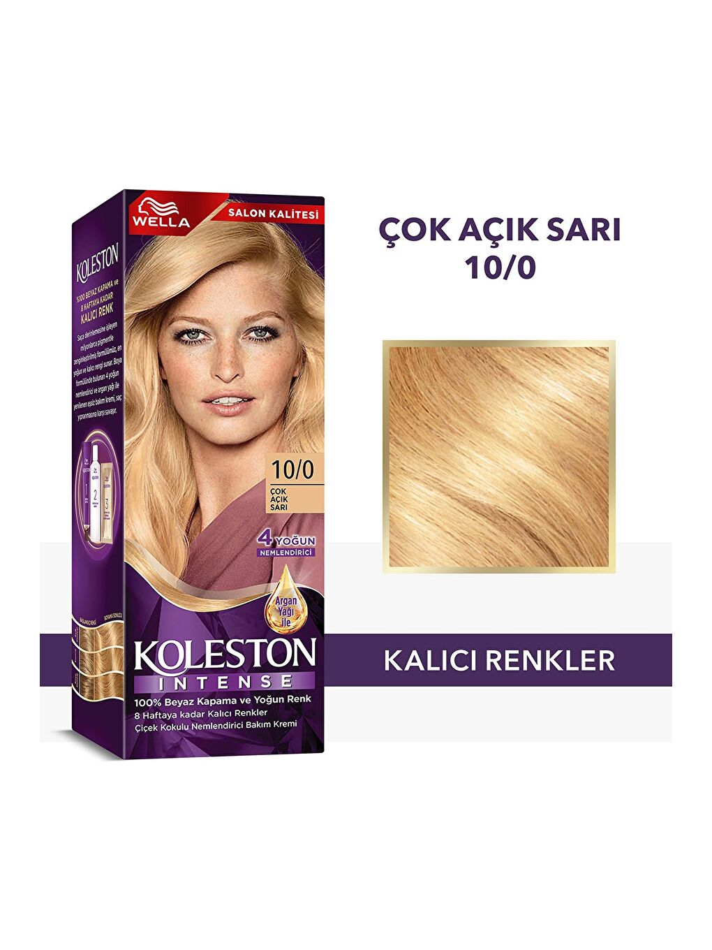 Wella Renksiz Koleston Intense Saç Boyası 10/0 Çok Açık Sarı