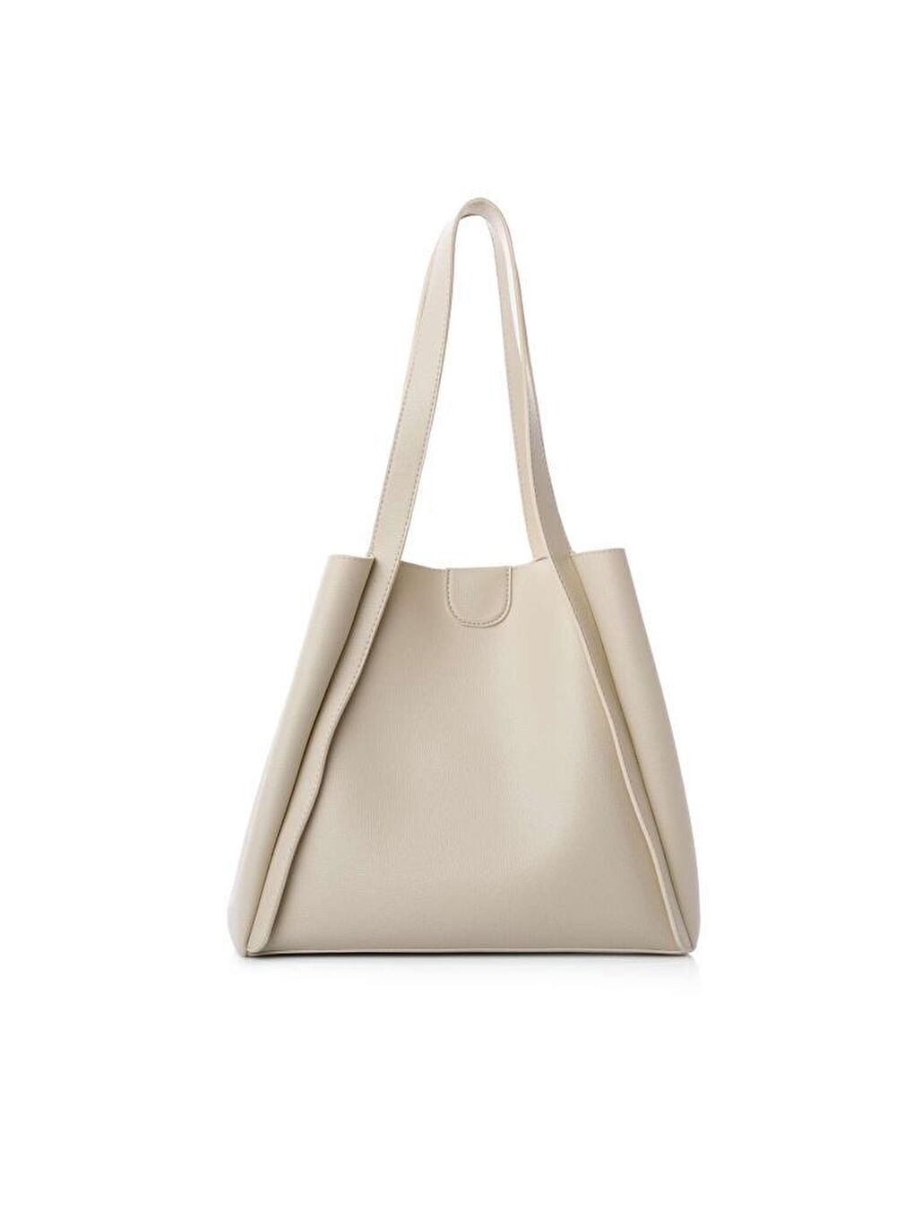 Ekru Loretta Kadın Omuz Çantası-2