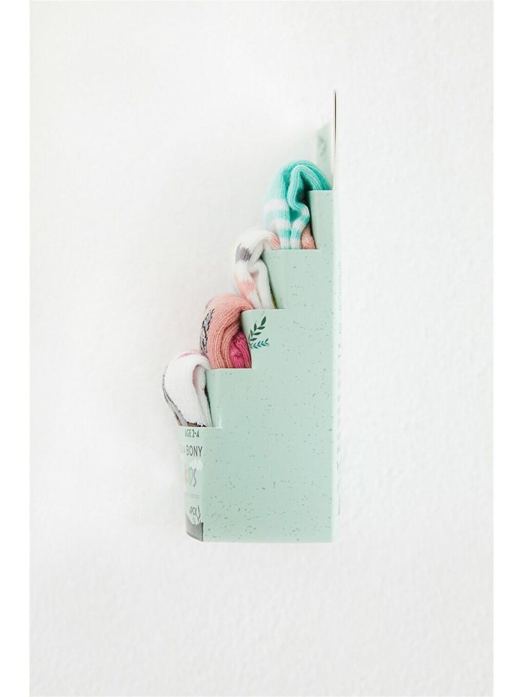 Karışık 4 lü Paket Lazy Koala Kız Çocuk Patik Çorap Desenli-2