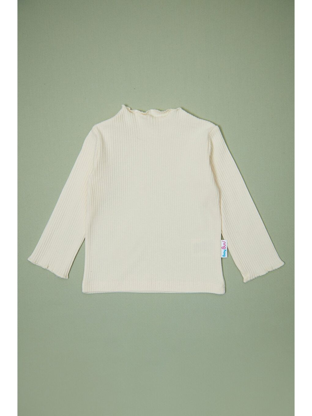 Ekru %100 Pamuk Papatya Nakışlı Kız Çocuk 2 Lİ Salopet Takım-1