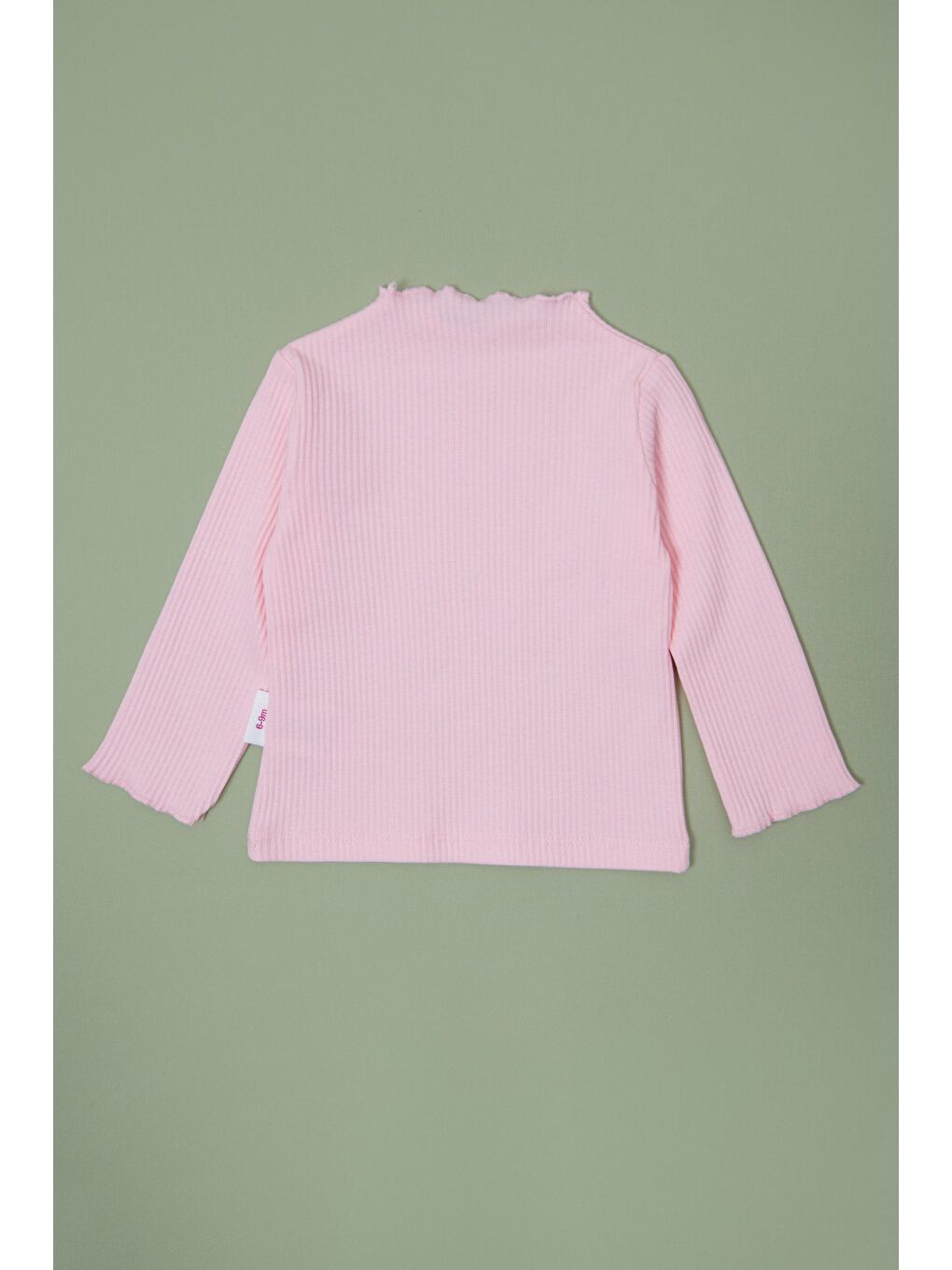 Pembe %100 Pamuk Papatya Nakışlı Kız Çocuk 2 Lİ Salopet Takım-2