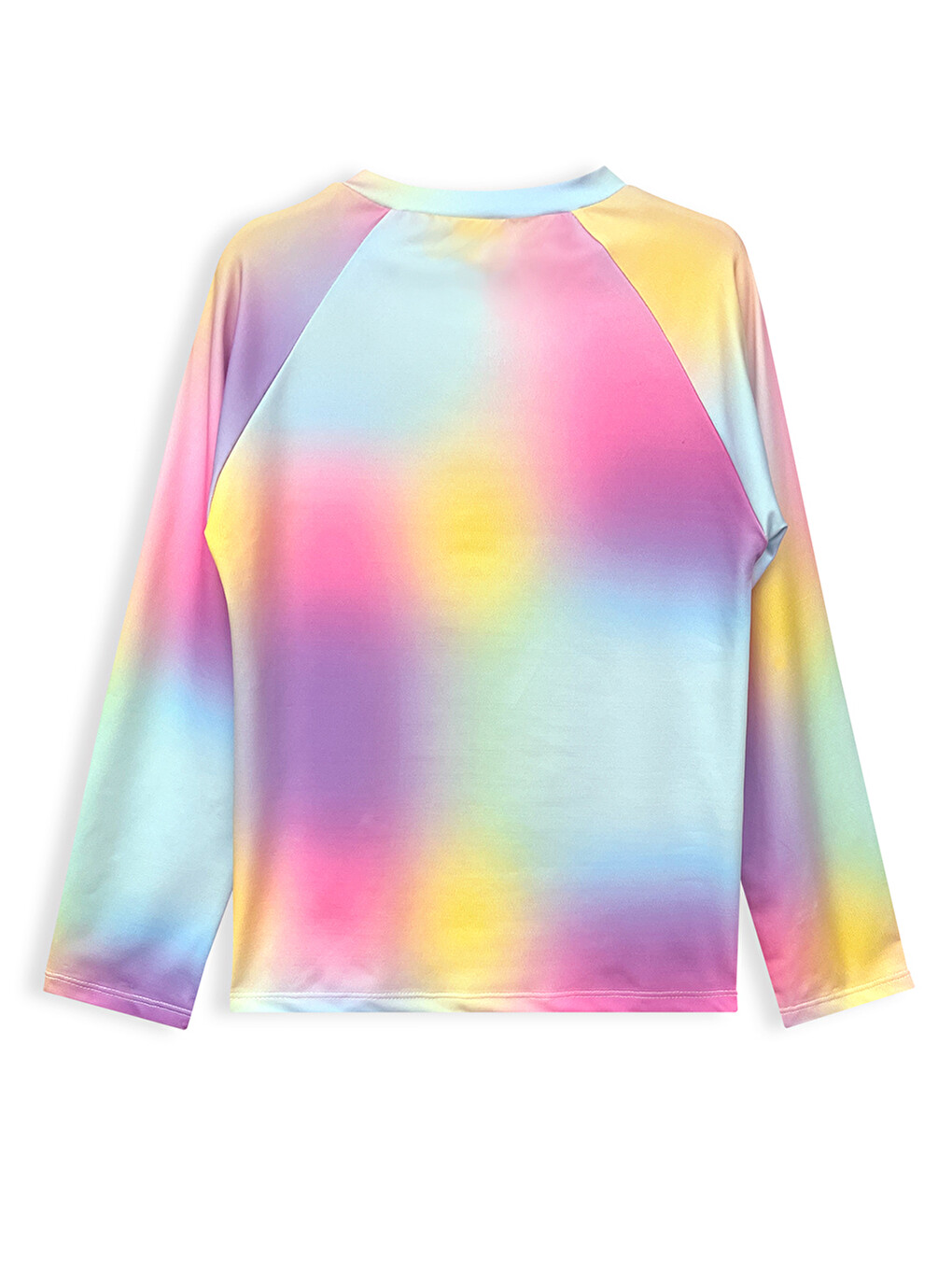 Pembe UV Korumalı Batik Kız Çocuk Mayo T-shirt-2