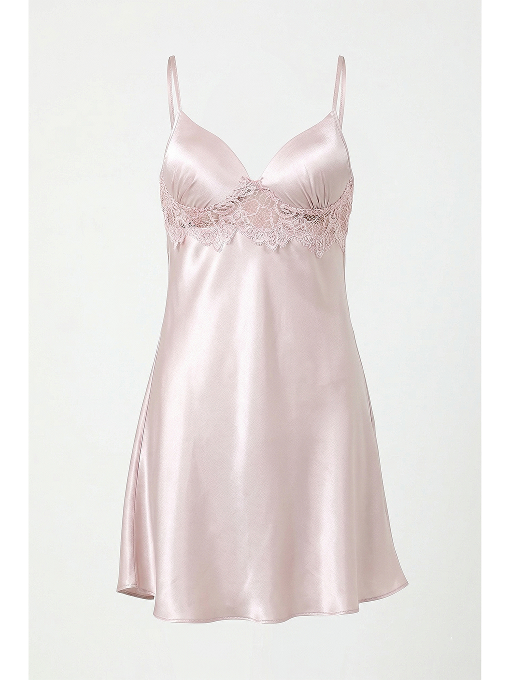 Pembe Saten 2 Li Set Kaplı PUDRA-1