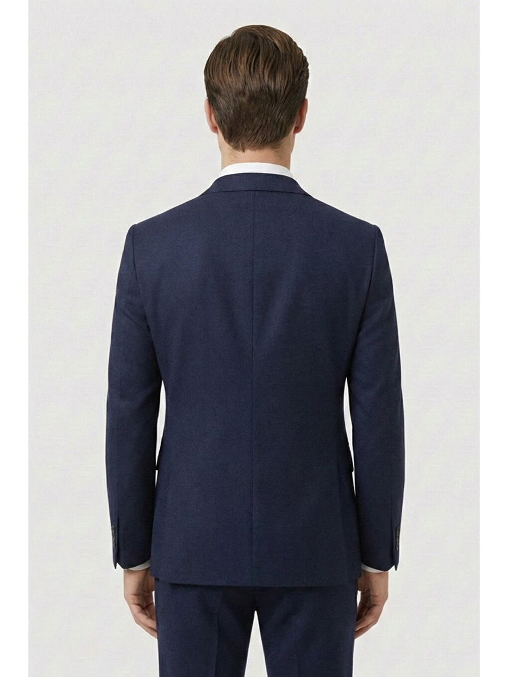 Giotelli Lacivert 6 Drop Polyester Viskon Karışımlı Elastan İçerikli Erkek Takım Elbise-3