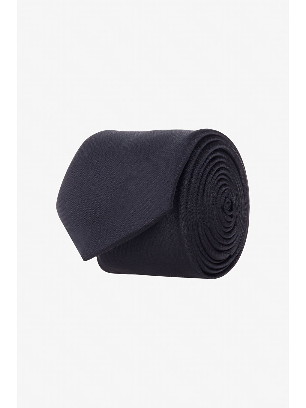 Erkek Siyah Desenli İnce Kravat
