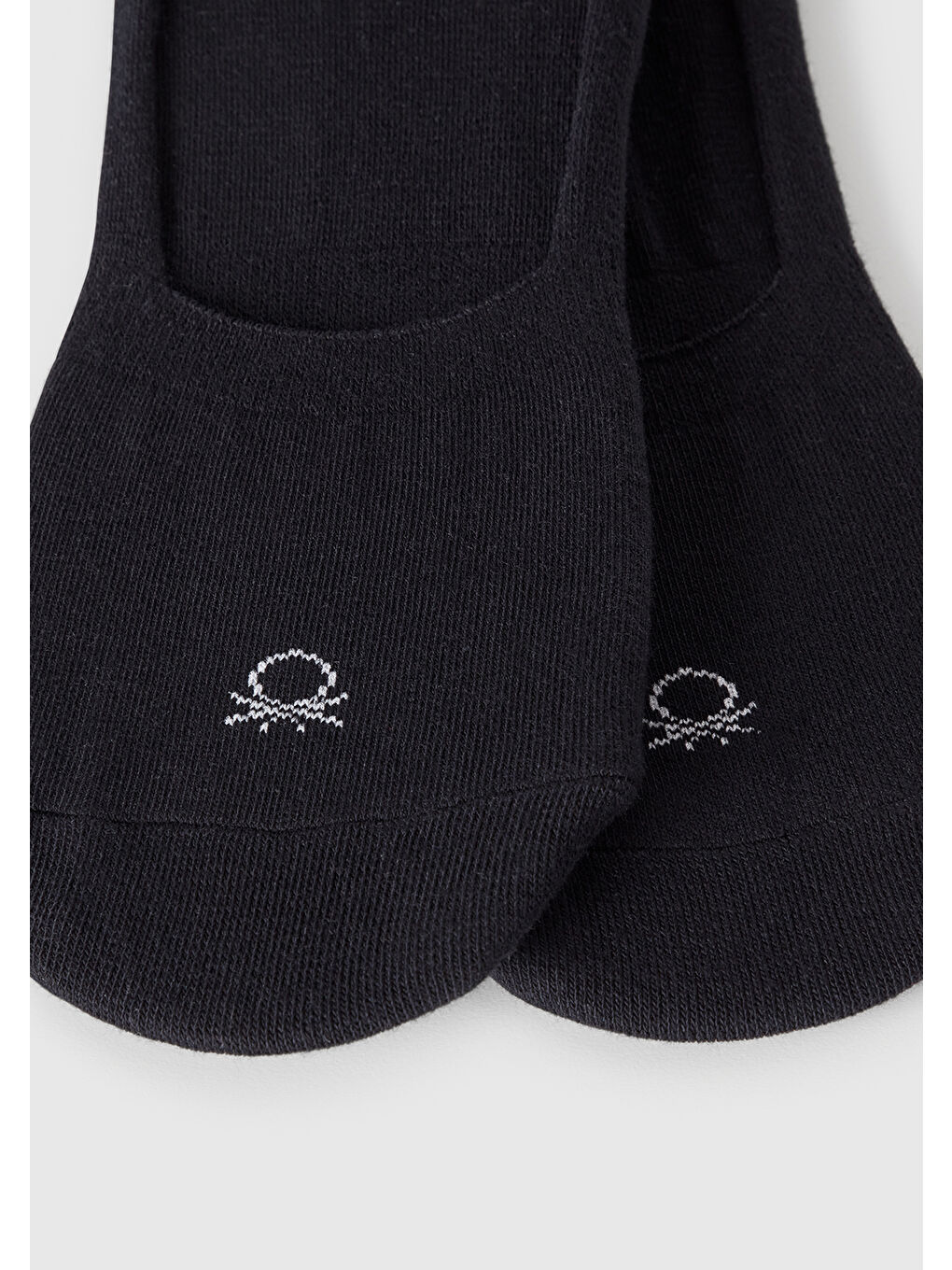 Unisex Lacivert 2'Li Babet Çorap-1