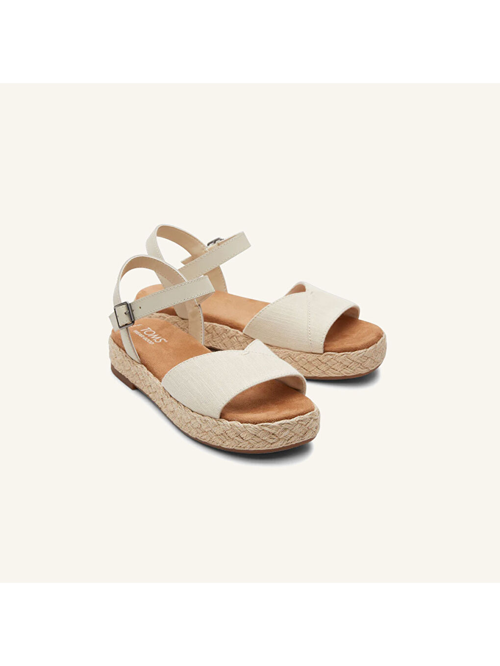 Bej Kadın Sandalet 10020814 10020768 ABBY Flatform Espadrille Sandal-1