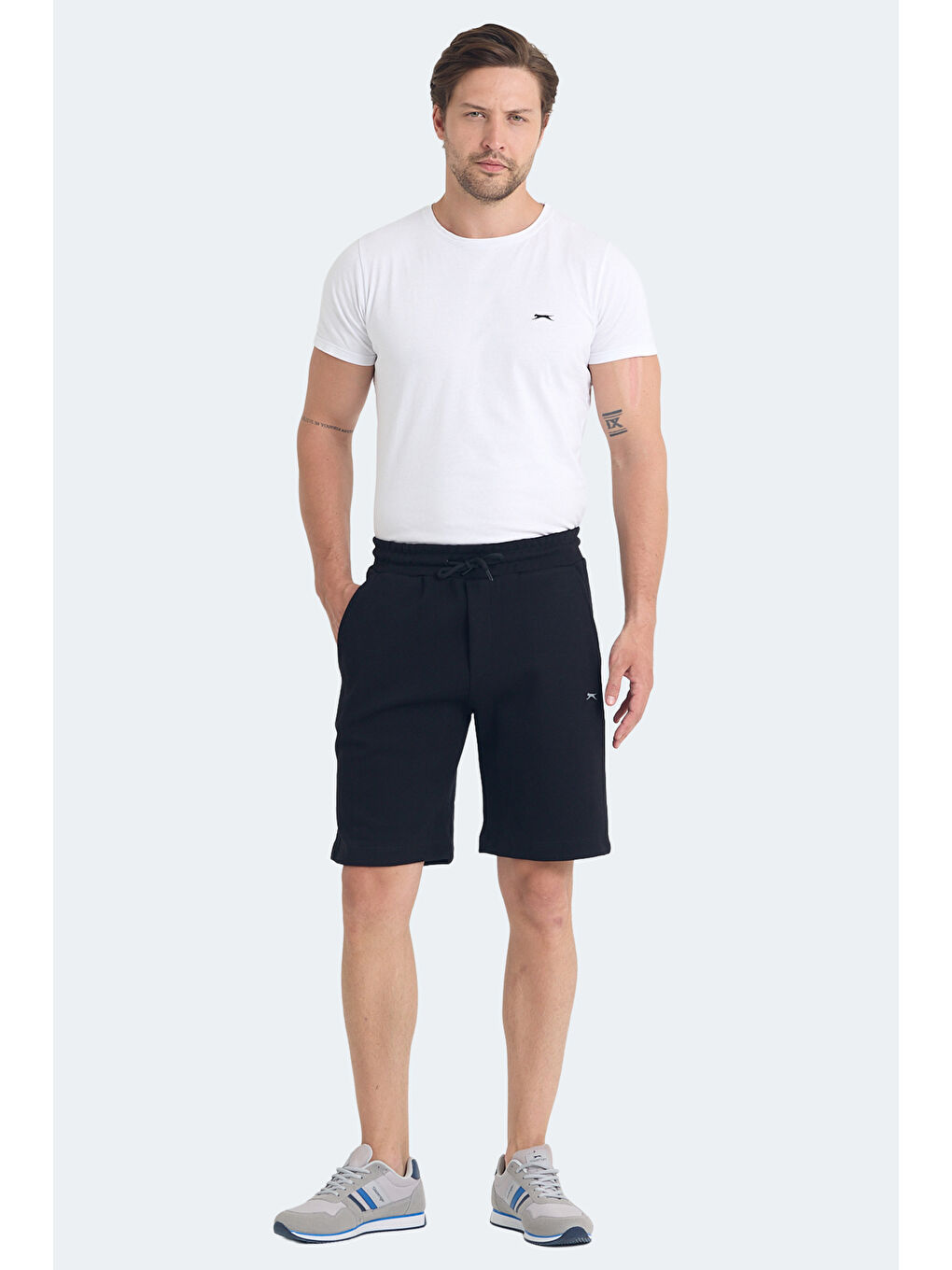 Siyah VELVELA 2 Lİ SET Erkek   Şort-7