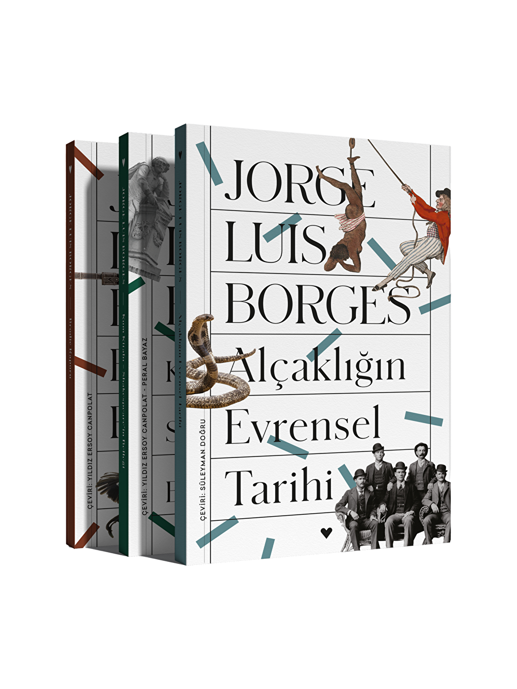 Jorge Luis Borges - Öykü Seti (3 Kitap)