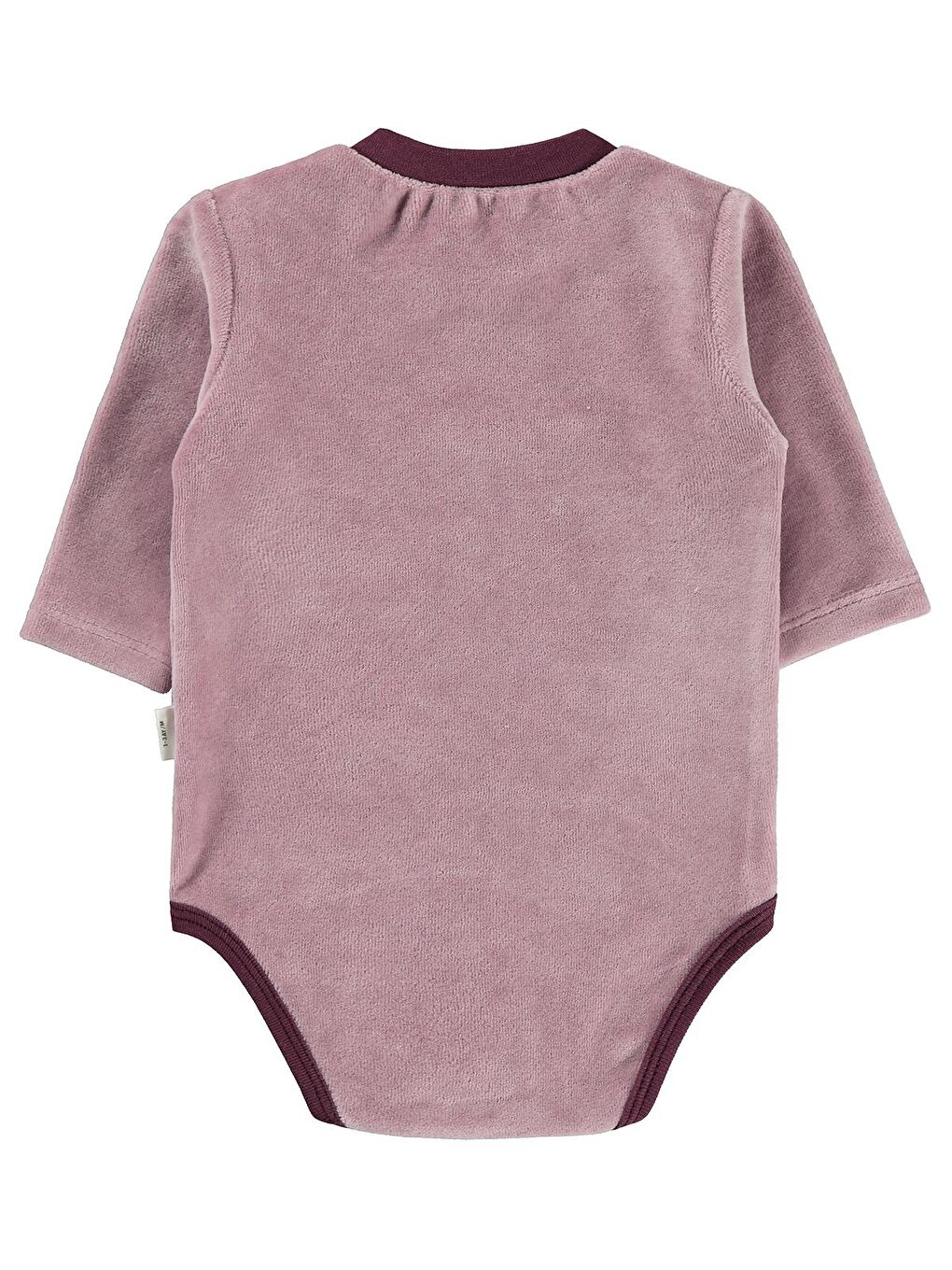 Lila Baby Kız Bebek Çıtçıtlı Badi 1-18 Ay Leylak-1