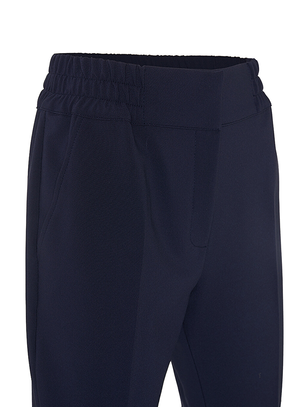 Lacivert Basic Pantolon-1