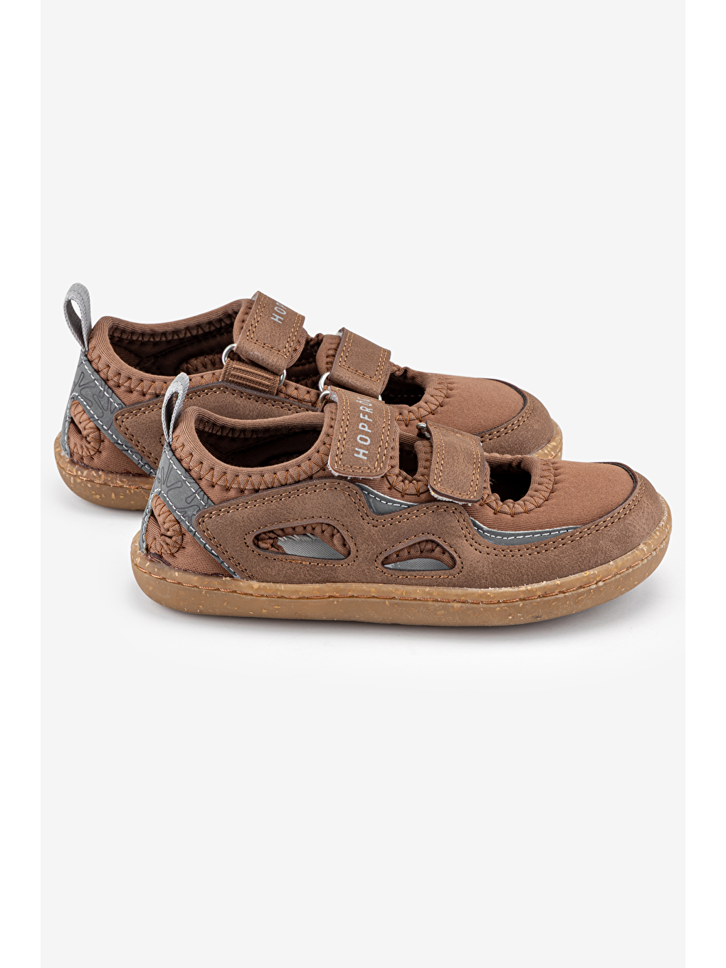 Kahverengi Smart Walker Outdoor Sandals Kahve Duo-3