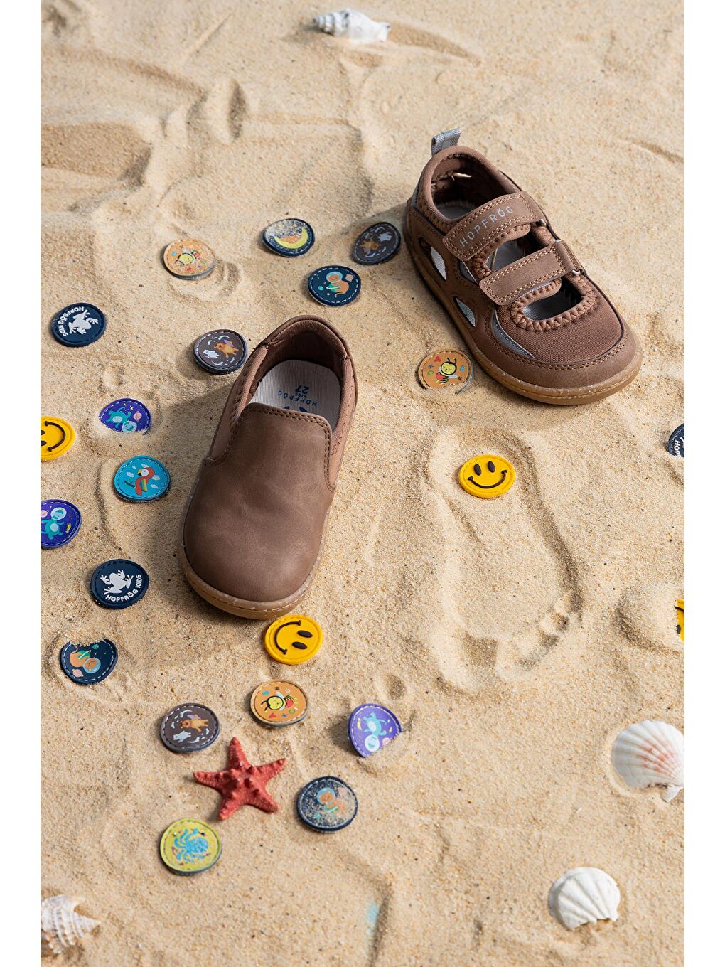 Kahverengi Smart Walker Outdoor Sandals Kahve Duo-5