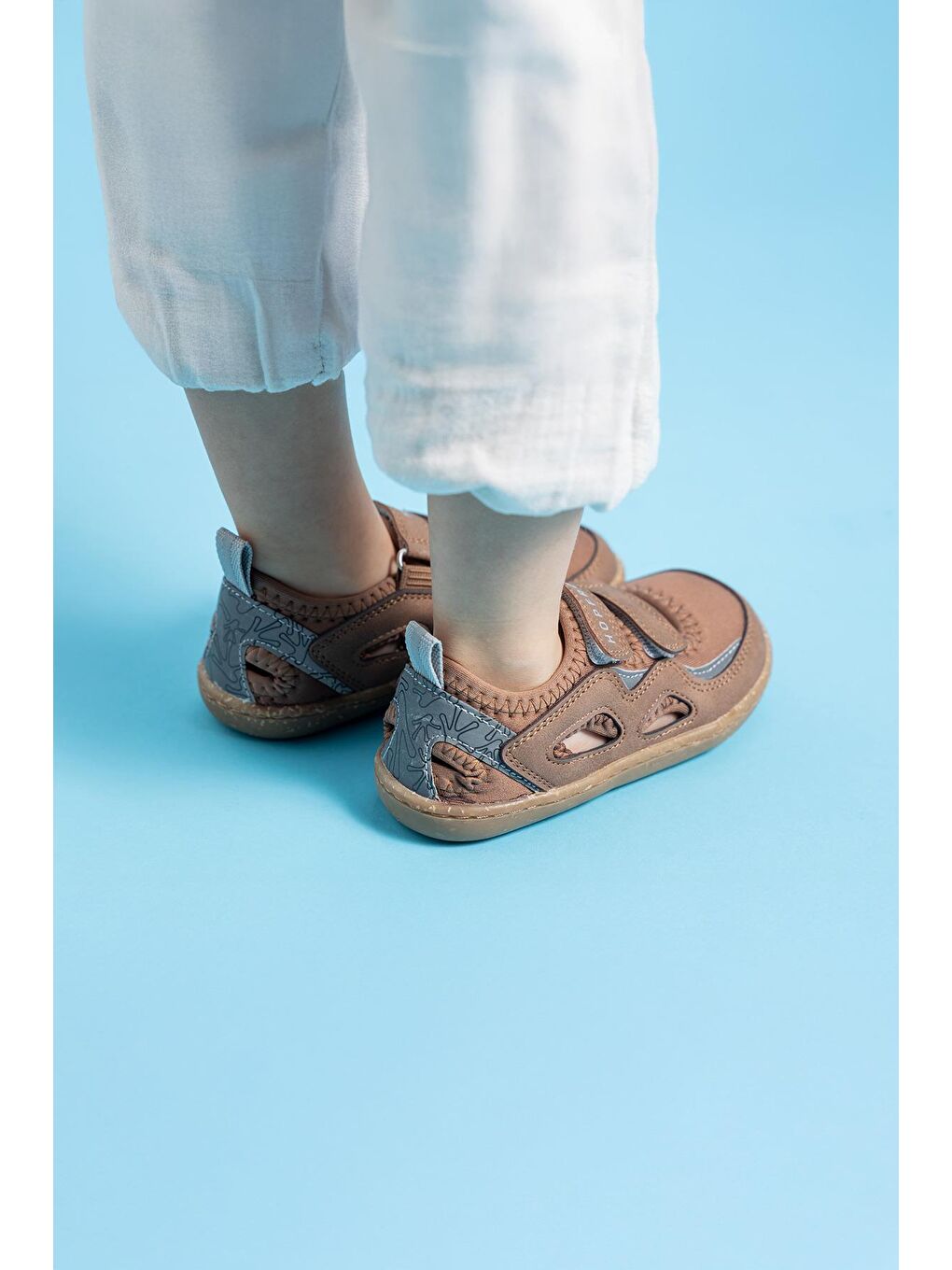 Kahverengi Smart Walker Outdoor Sandals Kahve Duo-6