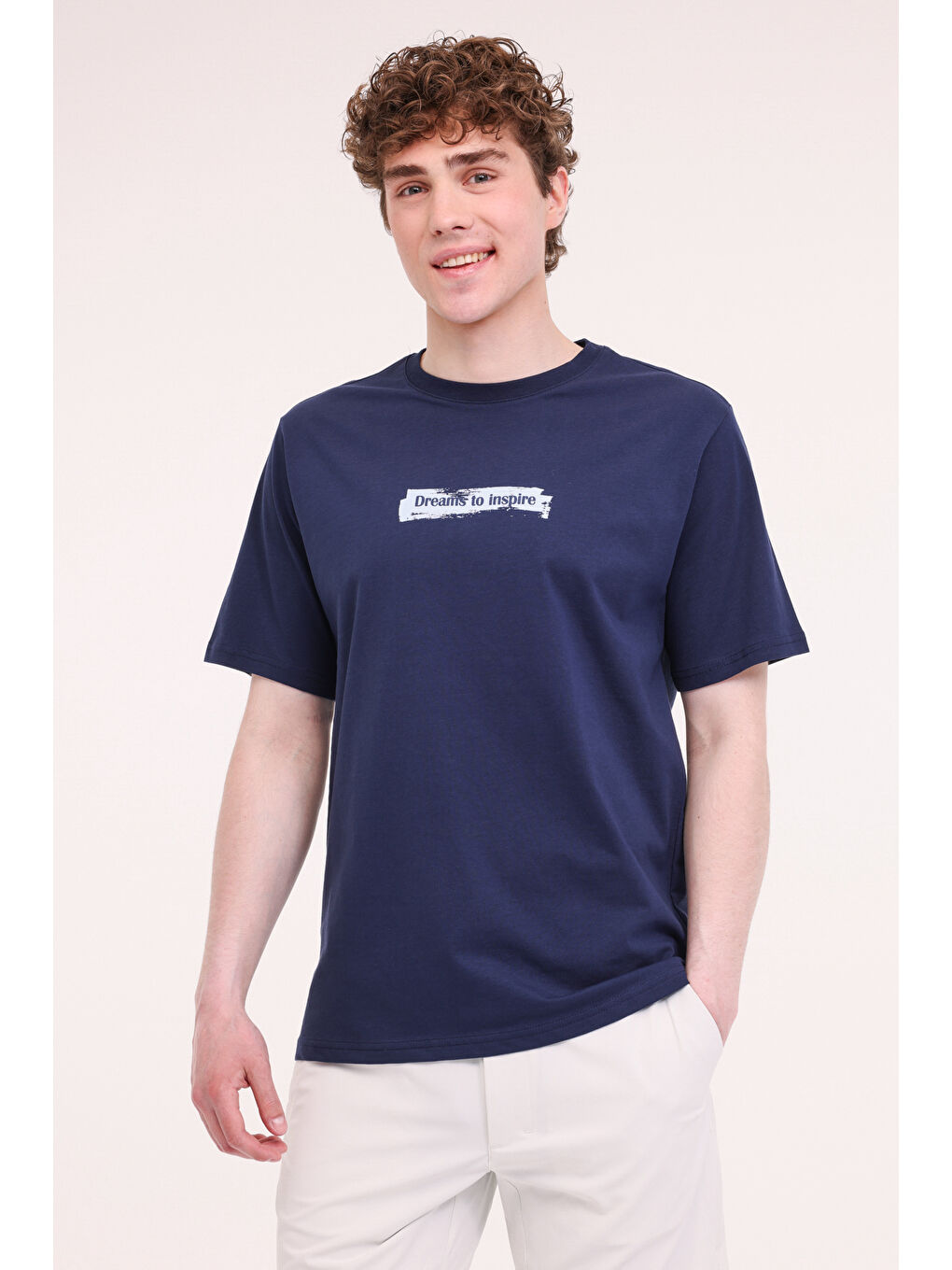 ML RELATE 11URB4002 5FX Lacivert Erkek Kısa Kol T-Shirt