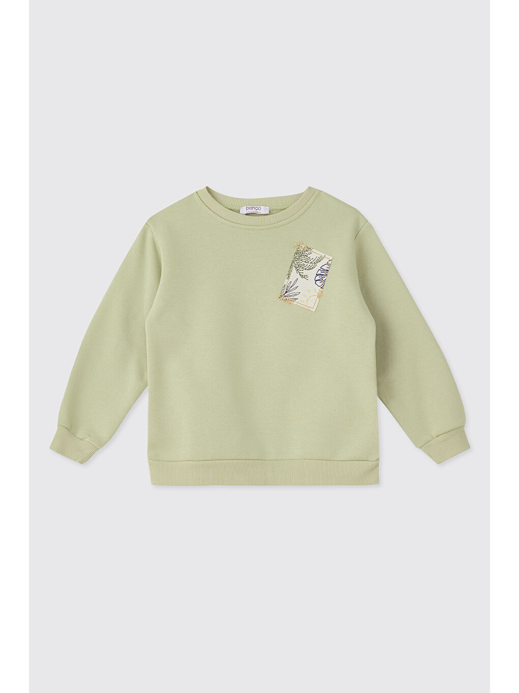 Kız Çocuk Yeşil Sweatshirt