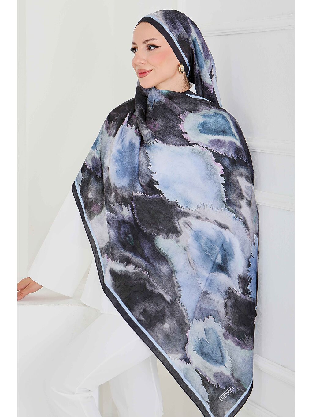 Natural Harmony Bambu Crash Şal Siyah - 27914-SIYAH-2