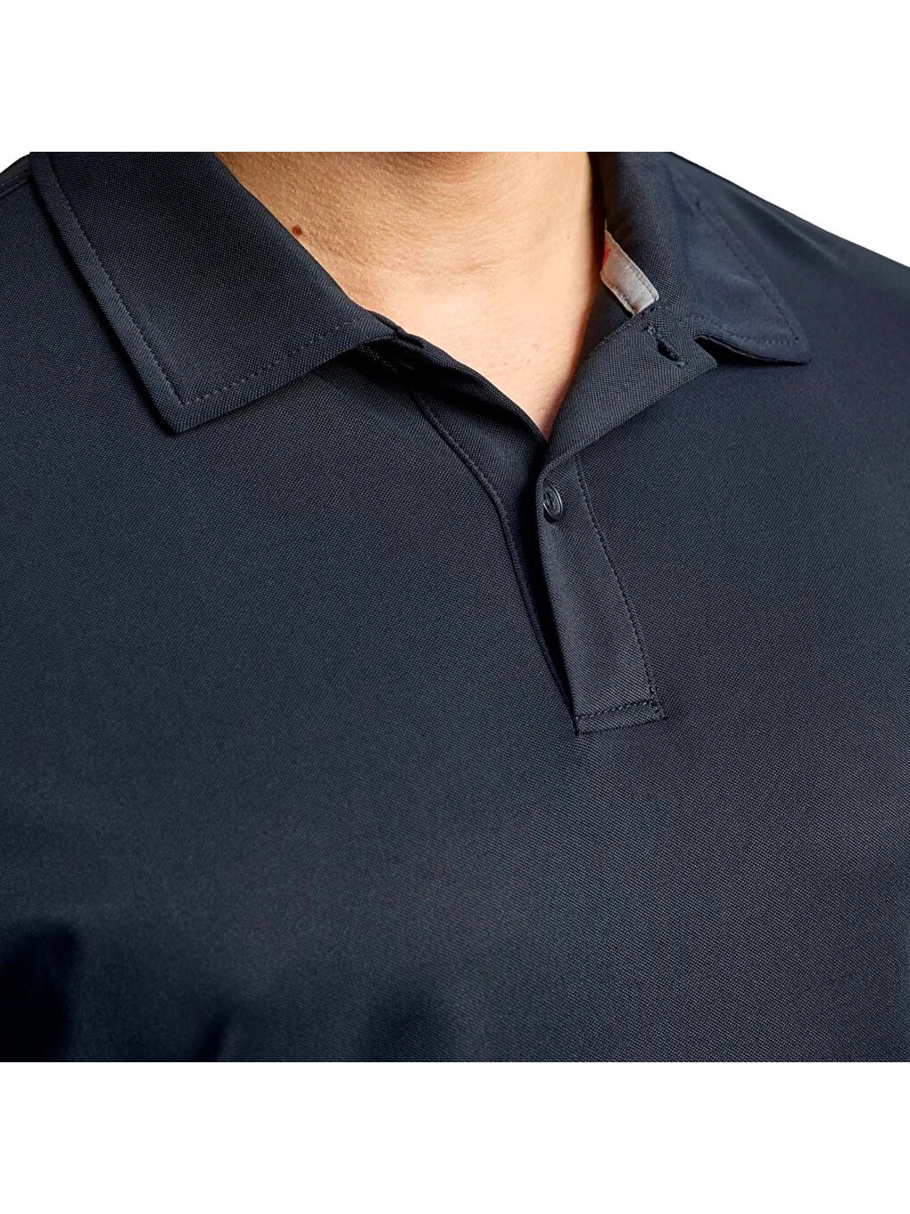 Lacivert Erkek Uzun Kollu Polo Yaka Tişört-3