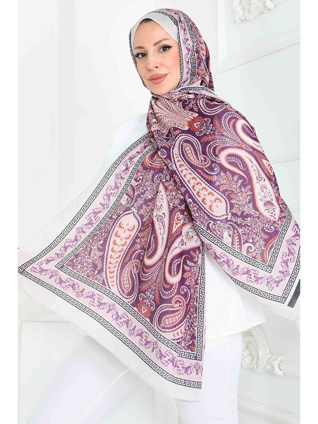 Etnika Soul Serisi Pamuk Şal Bej - 27856-BEJ-2