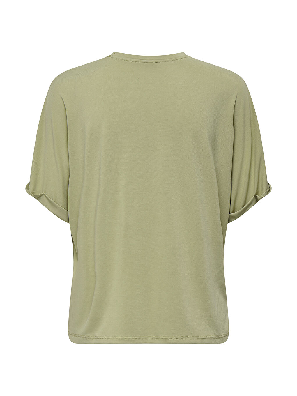 Yeşil Onlfree Regular Fit Bisiklet Yaka Desenli T Shirt 15343267-1