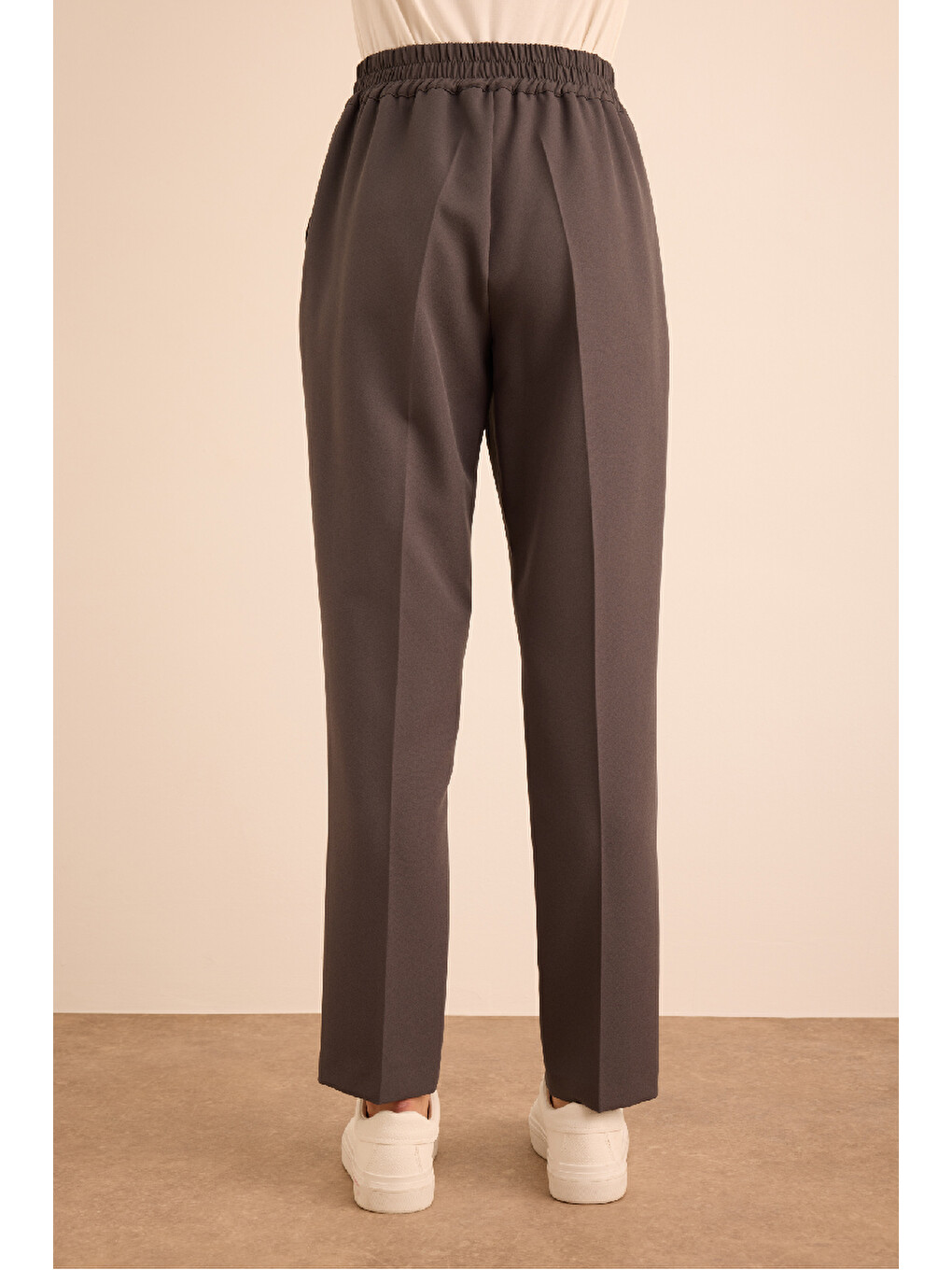 Antrasit Basic Pantolon-5