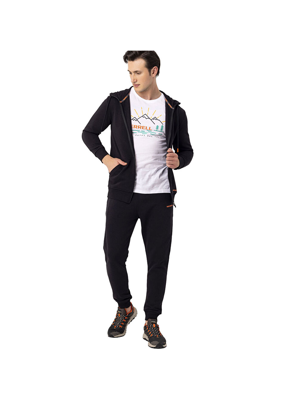 Scole Erkek Siyah Sweatshirt-10