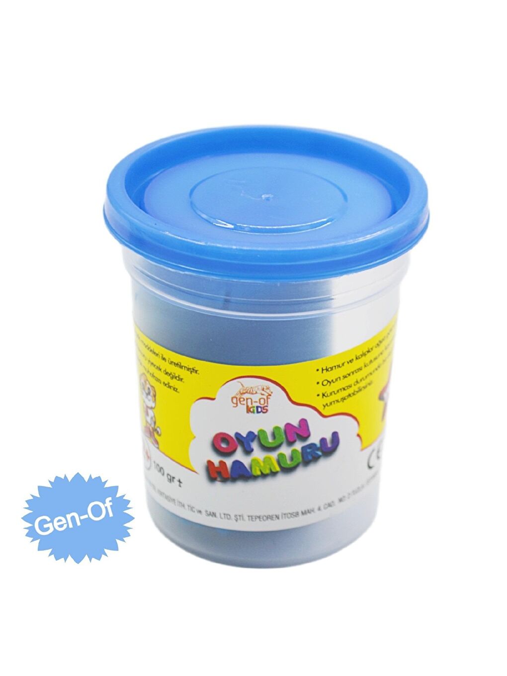 Oyun Hamuru 4 Renk 460 gr GEN-7141-9