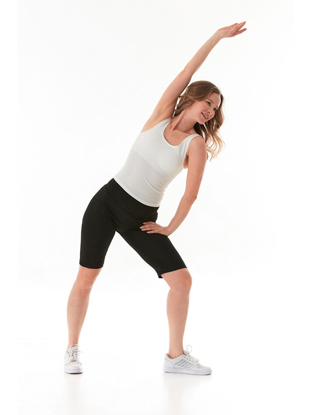 Beyaz Fitilli Kaplı Body