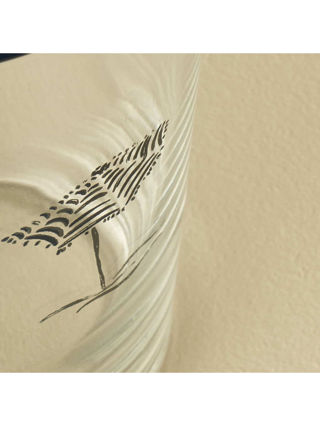 Marine Meşrubat Bardağı Umbrella 4'lü Mavi (510 cc)-2