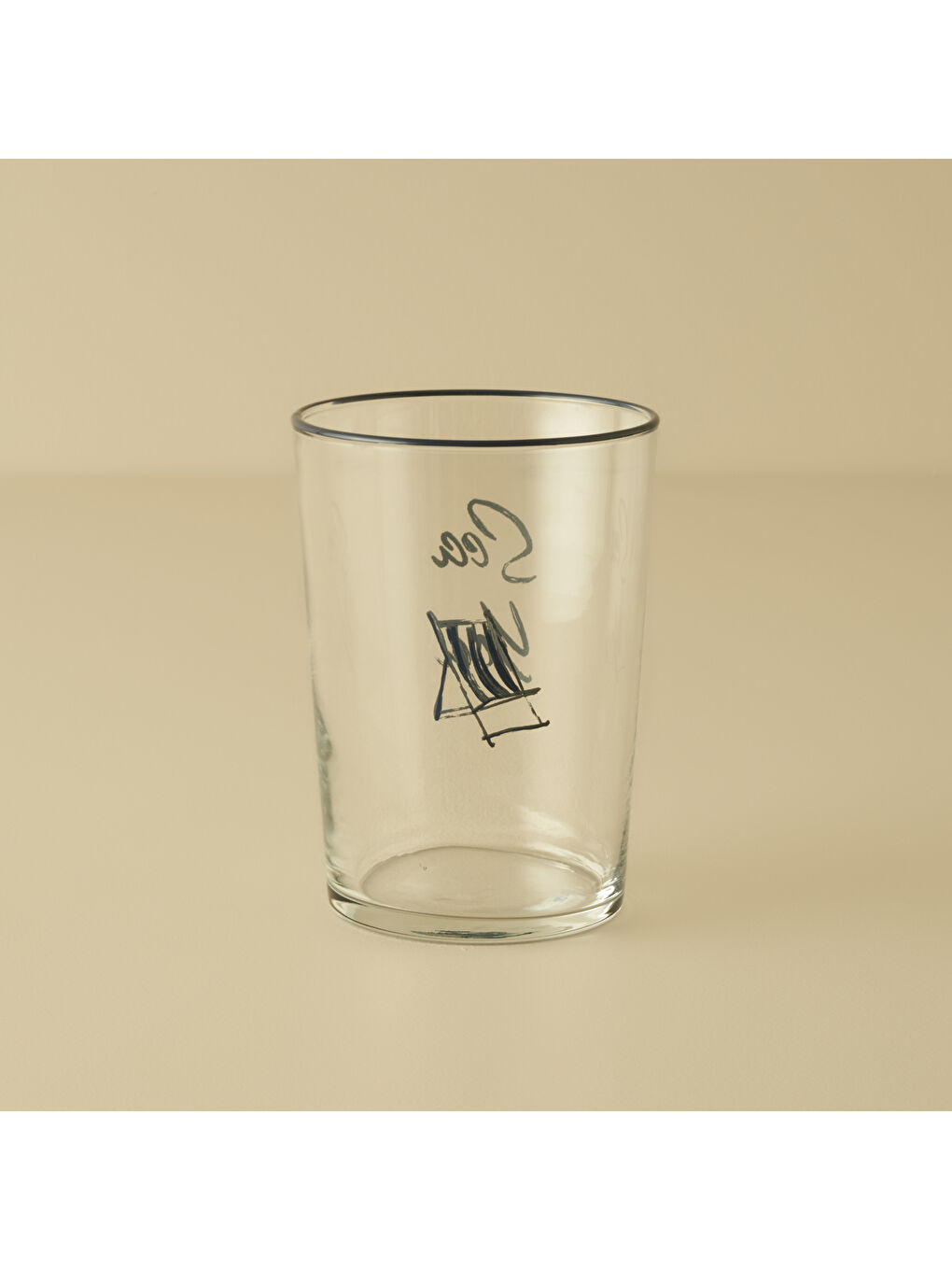 Marine Meşrubat Bardağı Sunbed 4'lü Mavi (510 cc)-2