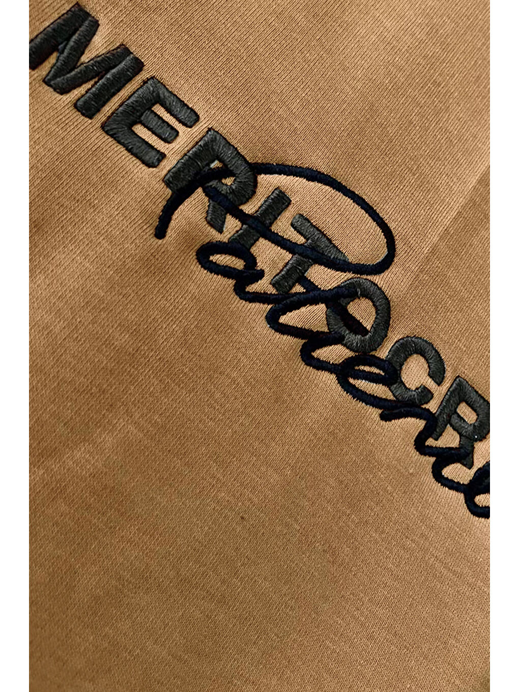 Erkek Meritocracy Oversize Bej Sweatshirt-2