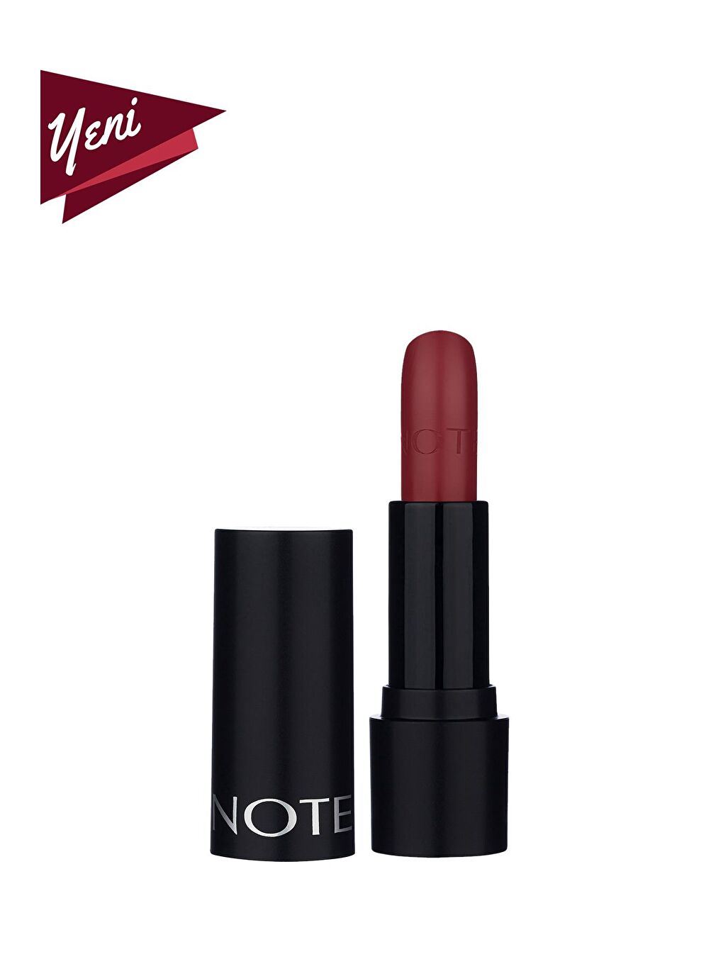 Note Cosmetique Bordo Deep Impact Lipstick Kremsi Dokulu Yarı Parlak Ruj 11 Vibrant Bordo