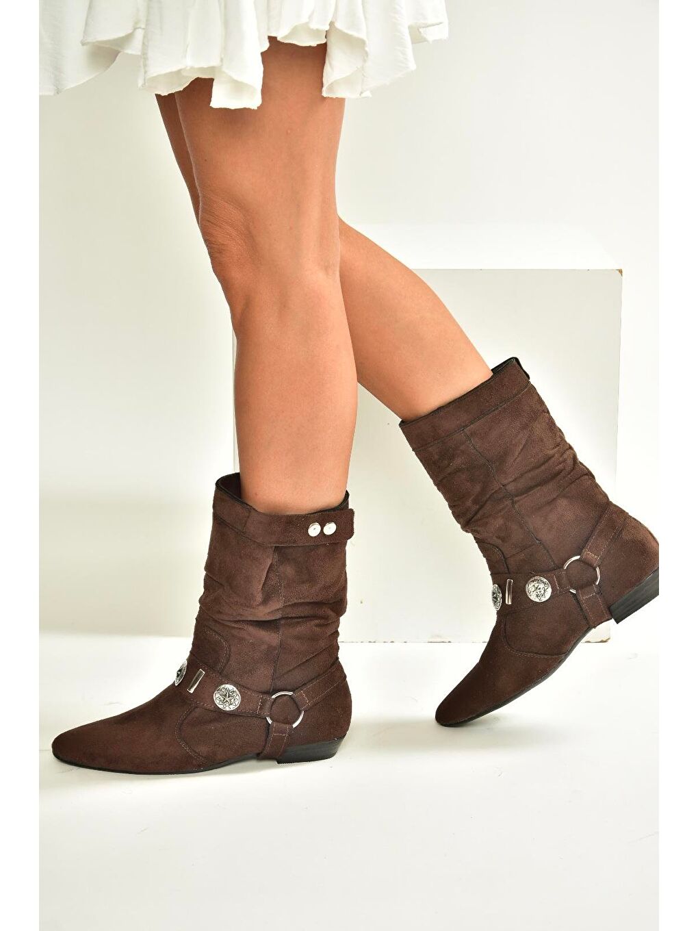 Kahverengi Kadın Bot V380519002-2