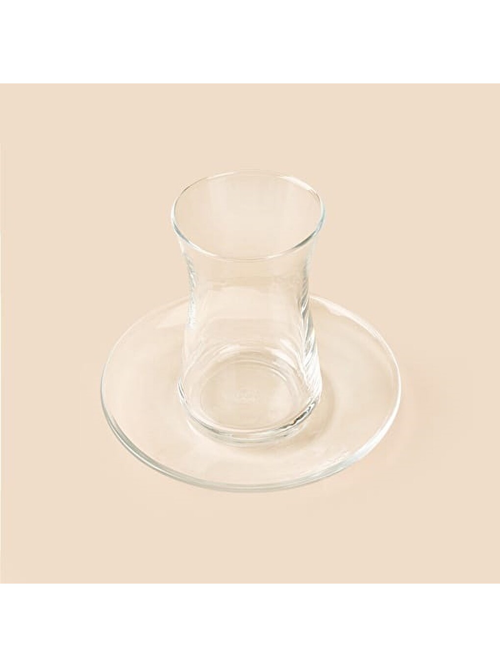 Renksiz Heybeli 4 Kişilik 8 Parça Çay Takımı - Şeffaf - 160 Ml-2