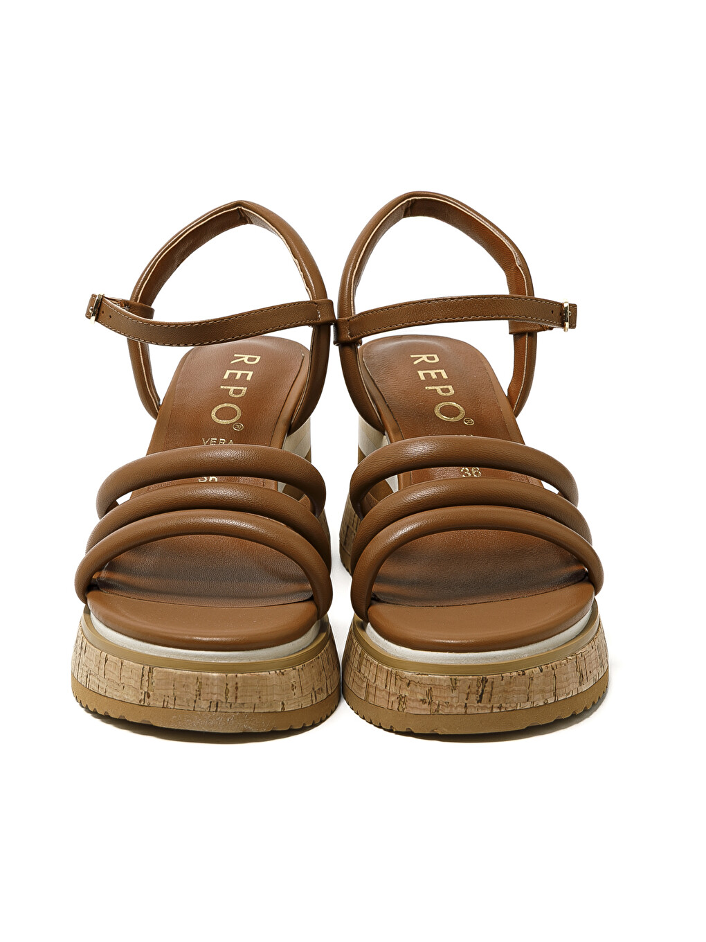 Kahverengi Kadın Sandalet 63201-E5 Cuoio-3
