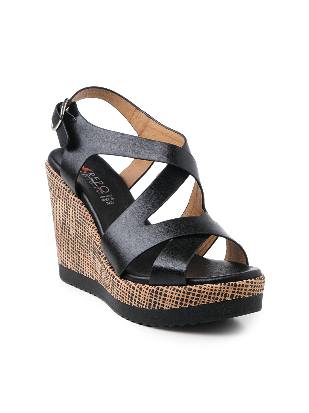Siyah Kadın Sandalet 52231-E4 Nero