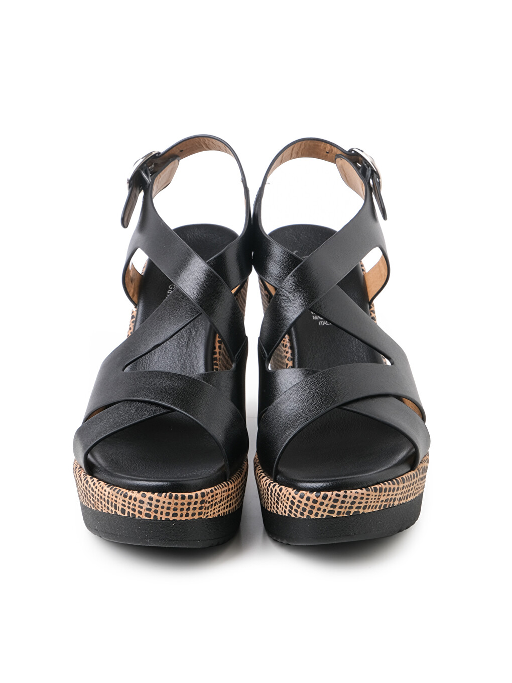 Siyah Kadın Sandalet 52231-E4 Nero-1