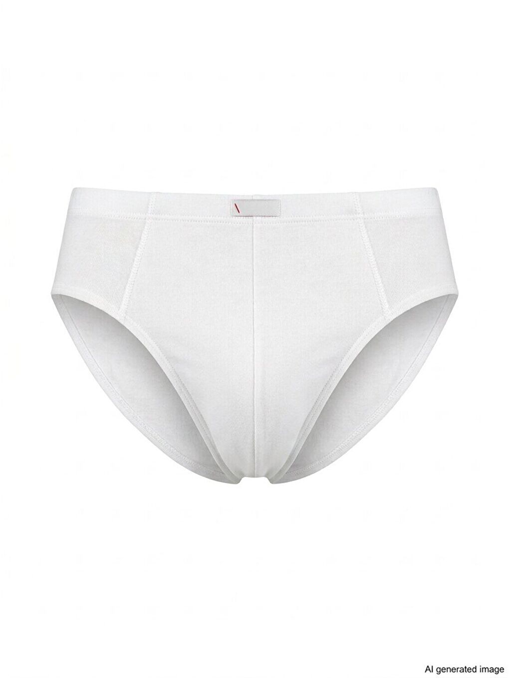 Beyaz Bambu Erkek Slip