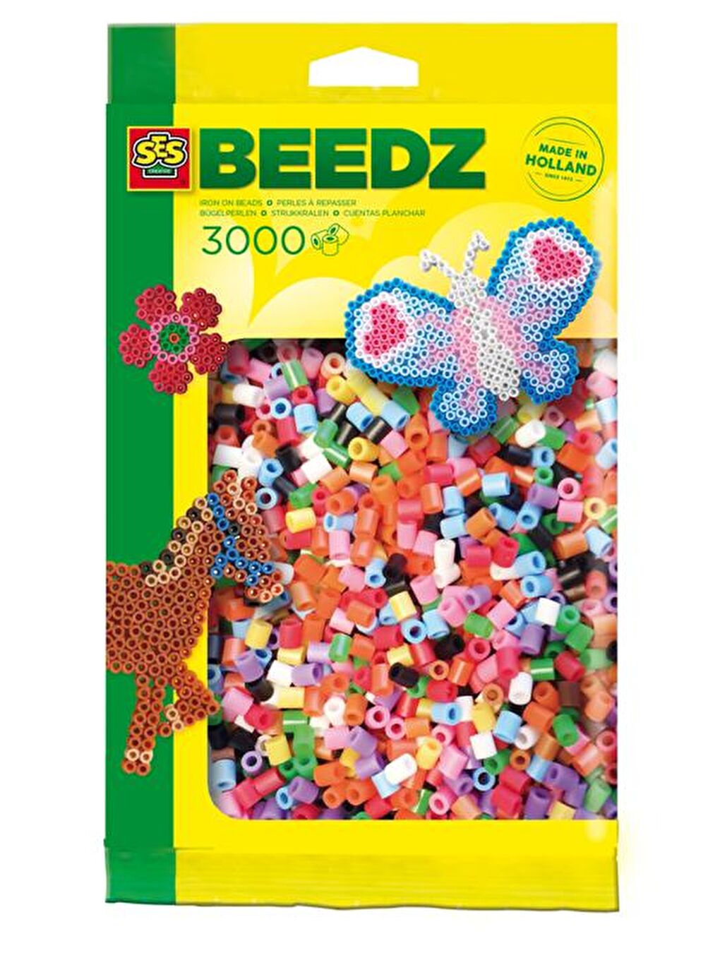 SES Creative Karışık Beedz - Ütü Boncukları 3000 Parça - 1