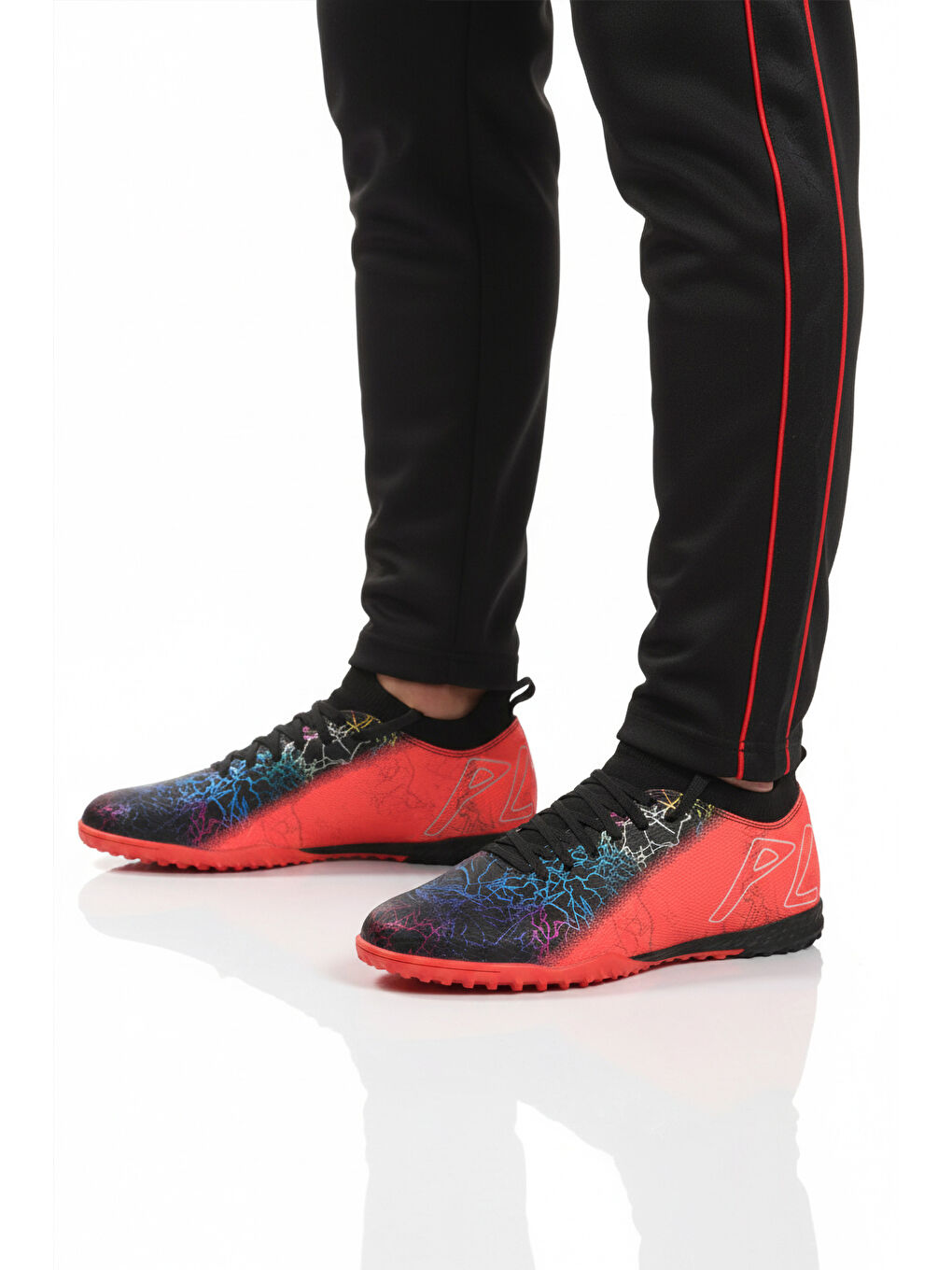 Siyah Fuşya Bilekten Sarmalı Erkek Krampon MH-252-153 M