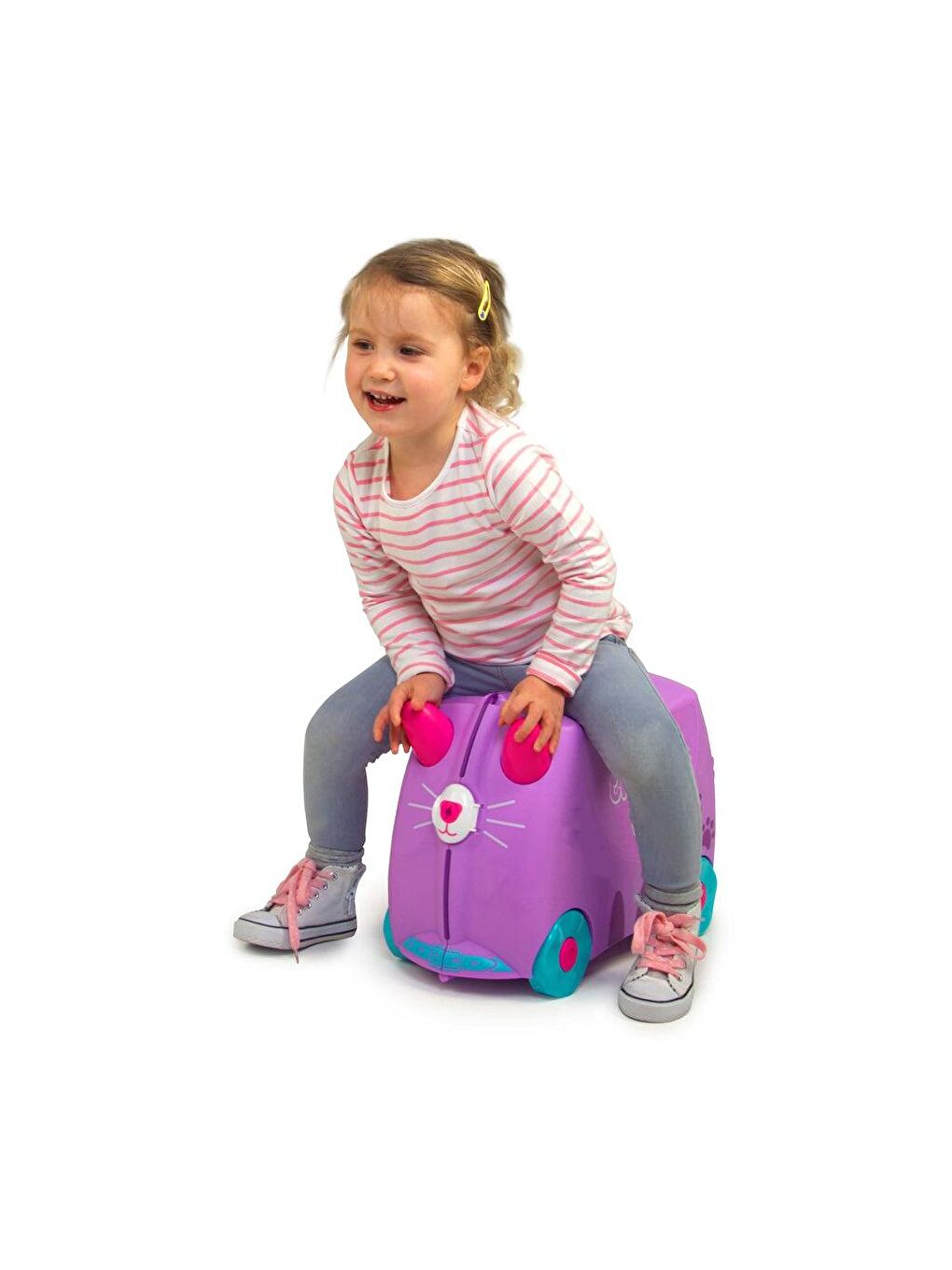 Trunki Karışık Çocuk Bavulu - Kedi Cassie - 5