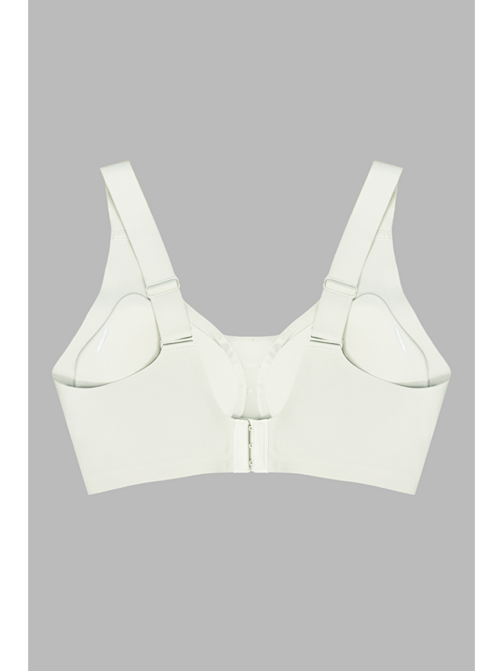 Ekru Seamless Bra - Balance | Krem Lazer Kesim Taşlı Dikişsiz Toparlayıcı Büyük Beden Kadın Sütyen-1