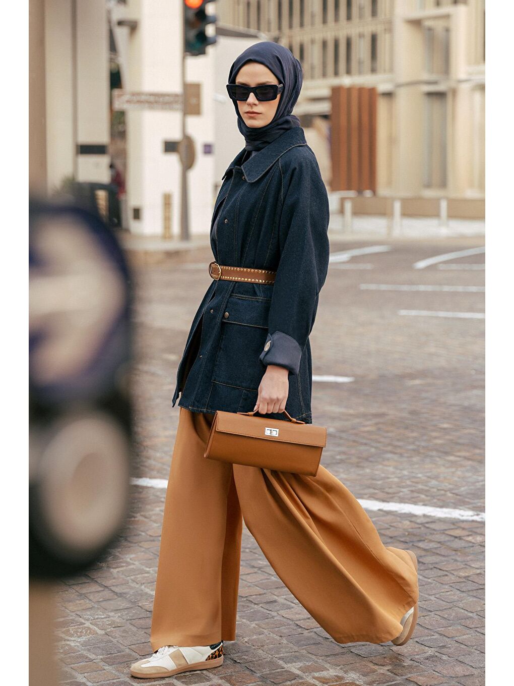 Zımbalı Denim Kap 25Yd9115 Koyu Lacivert-2