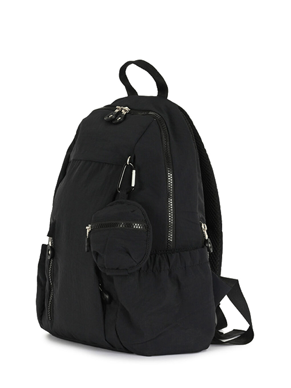 KRKL BASIC BZKLU SRT 5PR Siyah Kadın Sırt Çantası-1