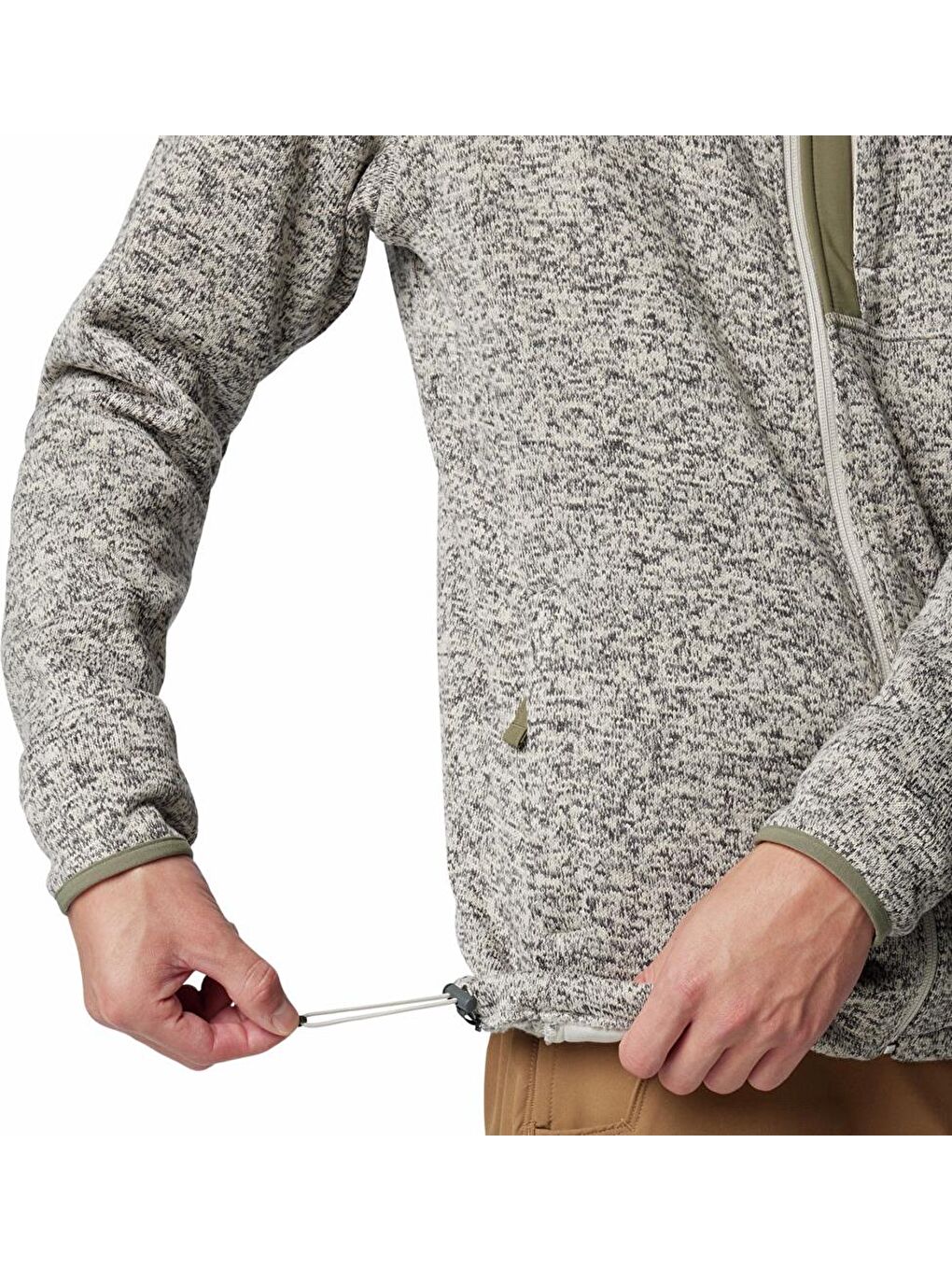 Columbia Ekru Sweater Weather™ Fleece Full Zip Erkek Tam Fermuarlı Polar Üst AO9845 - 5