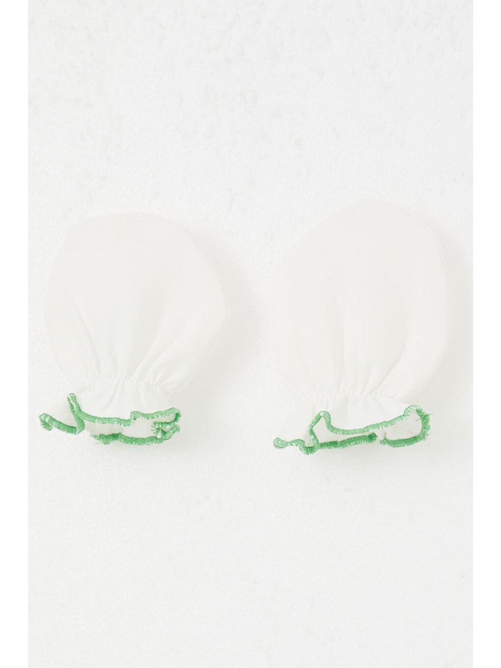 Yenidoğan Bebek Eldiven Basic Ekru (7 X 9 Cm)-2