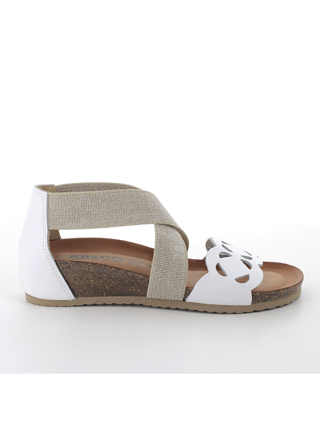 Beyaz Kadın Sandalet 7698000 DSM 76980 VIT.INGR.GAUCHO Bianco-1